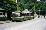 Bern/219387/034115---svb-bern---nr (034'115) - SVB Bern - Nr. 59 - FBW/Hess Gelenktrolleybus am 12. Juli 1999 in Bern, Brengraben