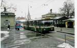 (037'915) - SVB Bern - Nr. 42 - FBW/R&J Gelenktrolleybus am 26. November 1999 in Bern, Brengraben