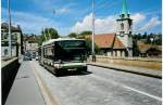 (042'021) - SVB Bern - Nr. 12 - NAW/Hess Gelenktrolleybus am 18. Juli 2000 in Bern, Nydeggbrcke