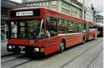 (048'029) - Bernmobil, Bern - Nr. 223/BE 513'223 - MAN am 16. Juli 2001 beim Bahnhof Bern