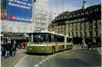 (059'106) - SVB Bern - Nr. 31 - FBW/Hess Gelenktrolleybus am 1. Mrz 2003 beim Bahnhof Bern
