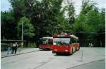 (085'722) - Bernmobil, Bern - Nr. 61 - FBW/Hess Gelenktrolleybus am 28. Mai 2006 in Bern, Bmpliz