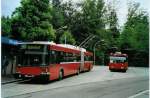 (085'723) - Bernmobil, Bern - Nr. 6 - NAW/Hess Gelenktrolleybus am 28. Mai 2006 in Bern, Bmpliz