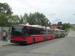 (140'127) - Bernmobil, Bern - Nr. 1 - NAW/Hess Gelenktrolleybus am 24. Juni 2012 in Bern, Zentrum Paul Klee