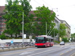 (174'557) - Bernmobil, Bern - Nr. 10 - NAW/Hess Gelenktrolleybus am 4. September 2016 in Bern, Schanzenstrasse