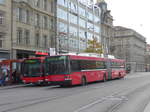 (176'652) - Bernmobil, Bern - Nr. 15 - NAW/Hess Gelenktrolleybus am 13. November 2016 beim Bahnhof Bern