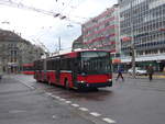 Bern/589371/186564---bernmobil-bern---nr (186'564) - Bernmobil, Bern - Nr. 7 - NAW/Hess Gelenktrolleybus am 19. November 2017 beim Bahnhof Bern