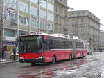 (187'040) - Bernmobil, Bern - Nr. 1 - NAW/Hess Gelenktrolleybus am 18. Dezember 2017 beim Bahnhof Bern