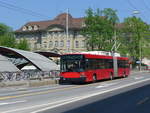 (192'806) - Bernmobil, Bern - Nr. 18 - NAW/Hess Gelenktrolleybus am 6. Mai 2018 in Bern, Schanzenstrasse