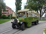 Bern/618827/194353---svb-bern-bernmobil-historique (194'353) - SVB Bern (Bernmobil historique) - Nr. 5/BE 29'005 - Saurer am 24. Juni 2018 in Bern, Weissenbhl