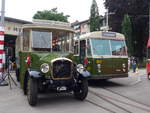 Bern/618832/194358---svb-bern-bernmobil-historique (194'358) - SVB Bern (Bernmobil historique) - Nr. 5/BE 29'005 - Saurer am 24. Juni 2018 in Bern, Weissenbhl