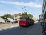 Bern/625649/195674---bernmobil-bern---nr (195'674) - Bernmobil, Bern - Nr. 2 - NAW/Hess Gelenktrolleybus am 6. August 2018 in Bern, Schanzenstrasse