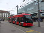 Bern/651396/202364---bernmobil-bern---nr (202'364) - Bernmobil, Bern - Nr. 21 - Hess/Hess Gelenktrolleybus am 12. Mrz 2019 beim Bahnhof Bern