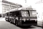 (MD214) - Aus dem Archiv: SVB Bern - Nr. 22 - FBW/SWS-R&J Gelenktrolleybus um 1990 in Bern