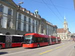 (219'621) - Bernmobil, Bern - Nr. 50 - Hess/Hess Doppelgelenktrolleybus am 9. August 2020 beim Bahnhof Bern