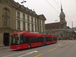 (223'380) - Bernmobil, Bern - Nr. 41 - Hess/Hess Doppelgelenktrolleybus am 6. Februar 2021 beim Bahnhof Bern