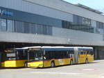 Bern/732296/224625---postauto-bern---be (224'625) - PostAuto Bern - BE 560'246 - Solaris am 29. Mrz 2021 in Bern, Postautostation