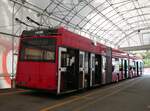 Bern/863647/266958---bernmobil-bern---nr (266'958) - Bernmobil, Bern - Nr. 52 - Hess/Hess Doppelgelenktrolleybus am 14. September 2024 in Bern, Garage Europaplatz