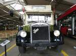 Bern/863714/266977---svb-bern-bernmobil-historique (266'977) - SVB Bern (Bernmobil historique) - Nr. 7 - Saurer/R&Str. am 14. September 2024 in Bern, Garage Europaplatz