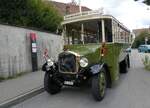 Bern/863804/267012---svb-bern-bernmobil-historique (267'012) - SVB Bern (Bernmobil historique) - Nr. 5/BE 29'005 - Saurer am 14. September 2024 in Bern, Bachmtteli