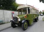 Bern/863805/267013---svb-bern-bernmobil-historique (267'013) - SVB Bern (Bernmobil historique) - Nr. 5/BE 29'005 - Saurer am 14. September 2024 in Bern, Bachmtteli