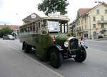 Bern/863806/267014---svb-bern-bernmobil-historique (267'014) - SVB Bern (Bernmobil historique) - Nr. 5/BE 29'005 - Saurer am 14. September 2024 in Bern, Bachmtteli