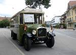 Bern/863807/267015---svb-bern-bernmobil-historique (267'015) - SVB Bern (Bernmobil historique) - Nr. 5/BE 29'005 - Saurer am 14. September 2024 in Bern, Bachmtteli 