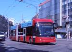 (277'704) - Bernmobil, Bern - Nr. 23 - Hess/Hess Gelenktrolleybus am 9. Juli 2025 beim Bahnhof Bern