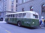 (290'036) - SVB Bern (Bernmobil historique) - Nr. 91/BE 27'091 - Saurer/R&J am 1. August 2026 in Bern, Bundeshaus