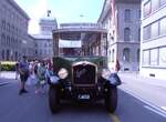 (290'049) - SVB Bern (Bernmobil historique) - Nr. 5/BE 29'005 - Saurer am 1. August 2026 in Bern, Bundeshaus