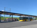 (225'854) - PostAuto Bern - Nr. 535/BE 734'535 - Mercedes am 13. Juni 2021 beim Bahnhof Biglen