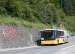 Brienz/861070/265989---postauto-nordschweiz---bl (265'989) - PostAuto Nordschweiz - BL 196'031/PID 5345 - Mercedes am 19. August 2024 beim Bahnhof Brienz