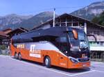 (290'471) - Aus Deutschland: ATeams, Schirgiswalde - BZ-AT 8888 - Setra am 27. August 2026 beim Bahnhof Brienz