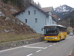 (224'121) - PostAuto Bern - BE 401'263 - Setra (ex AVG Meiringen Nr. 63) am 13. Mrz 2021 auf dem Brnigpass