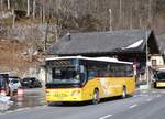 (272'308) - PostAuto Bern - Nr. 70/BE 653'387/PID 5625 - Setra am 21. Februar 2025 auf dem Brnigpass