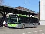 (190'087) - Busland, Burgdorf - Nr. 105/BE 737'105 - Mercedes am 7. April 2018 beim Bahnhof Burgdorf