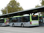 Burgdorf/790057/240736---busland-burgdorf---nr (240'736) - Busland, Burgdorf - Nr. 201/BE 737'201 - Mercedes am 9. Oktober 2022 beim Bahnhof Burgdorf