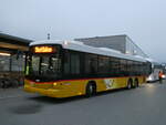 (244'474) - Steiner, Messen - SO 20'143/PID 5372 - Scania/Hess (ex SO 136'226) am 7. Januar 2023 beim Bahnhof Frutigen
