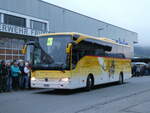 (244'528) - Tschannen, Zofingen - Nr. 20/AG 16'360 - Mercedes am 7. Januar 2023 beim Bahnhof Frutigen