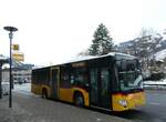 (257'246) - PostAuto Bern - BE 637'781/PID 11'216 - Mercedes am 27. November 2023 beim Bahnhof Frutigen