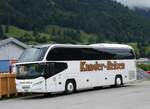 Frutigen/861490/266170---kander-reisen-frutigen---be (266'170) - Kander-Reisen, Frutigen - BE 44'948 - Neoplan (ex Nr. 4) am 26. August 2024 in Frutigen, Garage