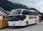 Frutigen/861491/266171---kander-reisen-frutigen---be (266'171) - Kander-Reisen, Frutigen - BE 44'948 - Neoplan (ex Nr. 4) am 26. August 2024 in Frutigen, Garage