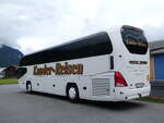 Frutigen/861499/266179---kander-reisen-frutigen---be (266'179) - Kander-Reisen, Frutigen - BE 44'948 - Neoplan (ex Nr. 4) am 26. August 2024 in Frutigen, Garage