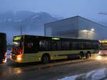 (270'817) - STI Thun - Nr. 159/BE 752'159 - MAN am 11. Januar 2025 beim Bahnhof Frutigen