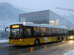 (270'822) - Steiner, Messen - SO 20'143/PID 5372 - Scania/Hess (ex SO 136'226) am 11. Januar 2025 beim Bahnhof Frutigen