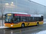 (270'836) - Wyss, Boningen - SO 107'274/PID 11'702 - Mercedes am 11. Januar 2025 beim Bahnhof Frutigen