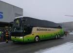 (270'849) - Sommer, Grnen - BE 226'999 - Van Hool am 11. Januar 2025 beim Bahnhof Frutigen