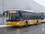 (270'869) - Steiner, Messen - SO 20'096/PID 5015 MAN (ex SO 104'174) am 11. Januar 2025 beim Bahnhof Frutigen