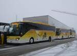 (270'912) - Tschannen, Zofingen - Nr. 23/AG 6683 - Setra am 11. Januar 2025 beim Bahnhof Frutigen