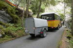 (289'847) - PostAuto Bern - BE 186'986 - Hess/PTT Gep�ckanh�nger (ex Portenier, Adelboden Nr. 2; ex Geiger, Adelboden Nr. 2; ex P 2795) am 25. Juli 2026 auf der Griesalpstrasse